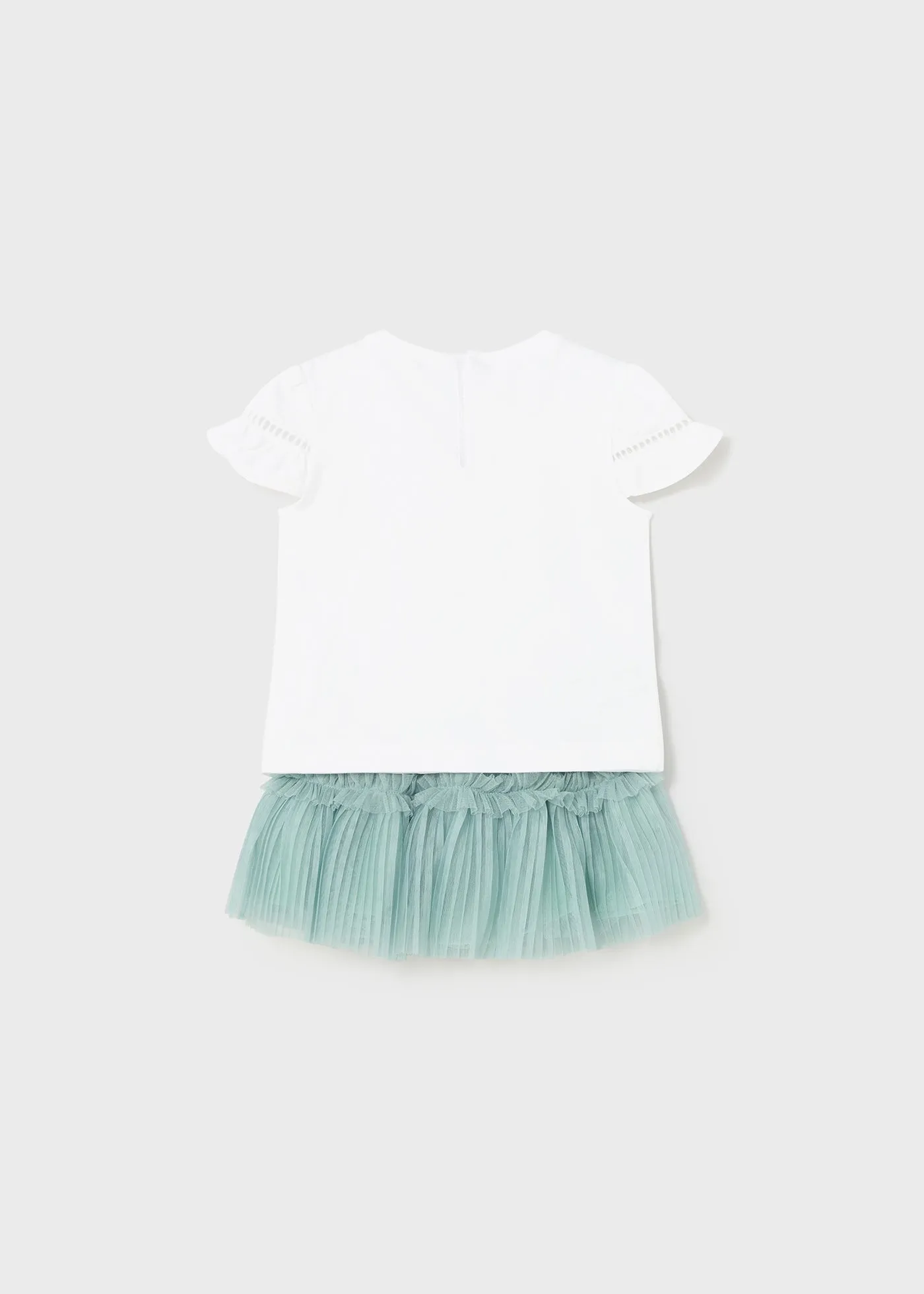 1932 - Tulle Skirt Set for Baby Girl - Anise: Shop Now!