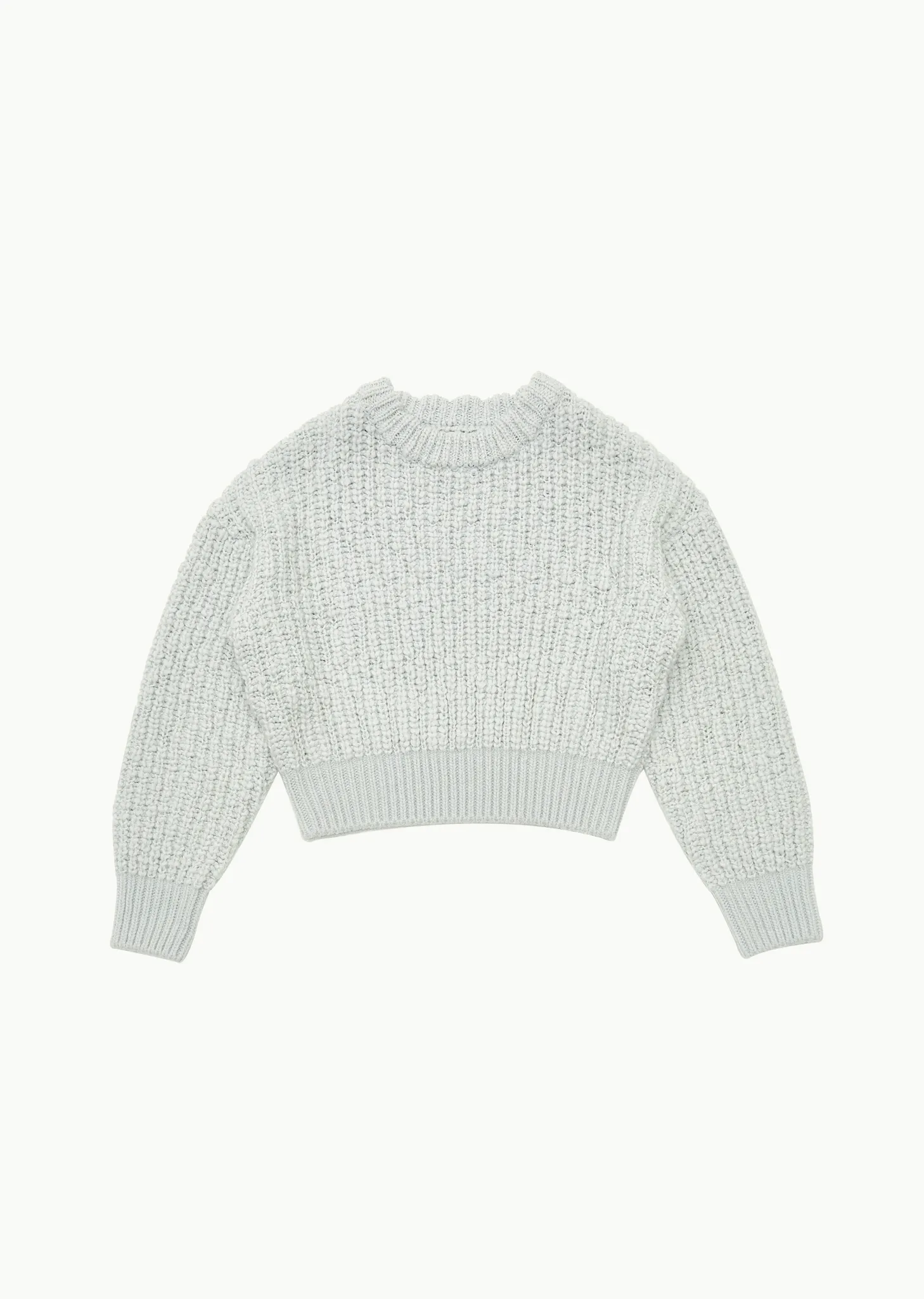 23FW Sheer Turtle Neck Pullover by AMOMENTO