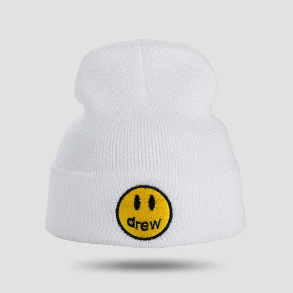 27 Embroidered Smiley Toque