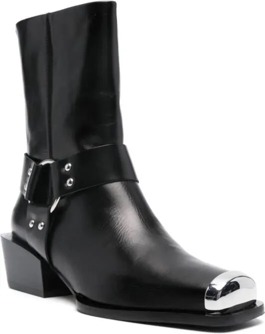 Aeyde Wayne biker boots Black