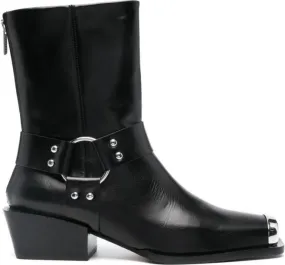 Aeyde Wayne biker boots Black