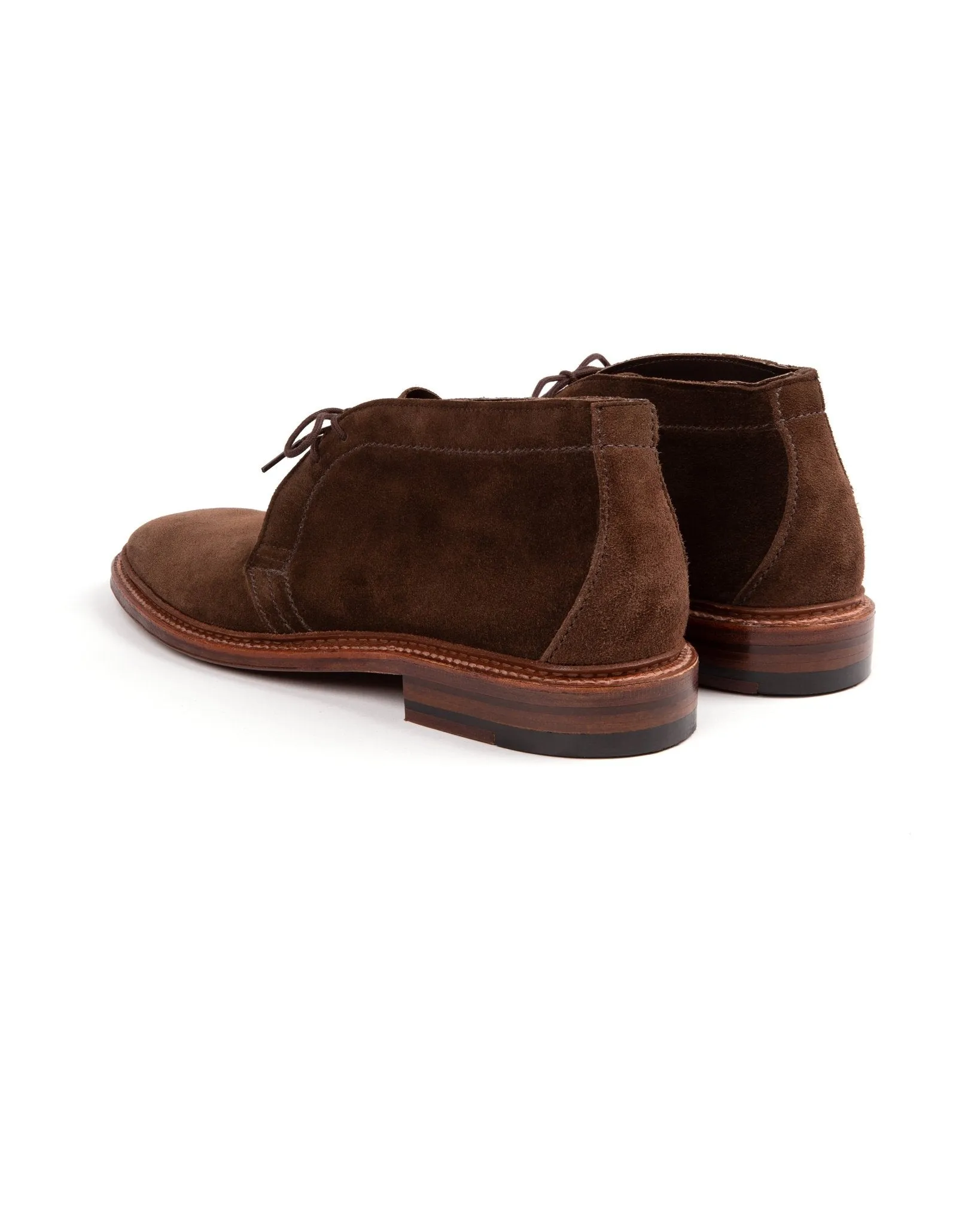 Alden Dark Brown Suede Chukka Boot 1492