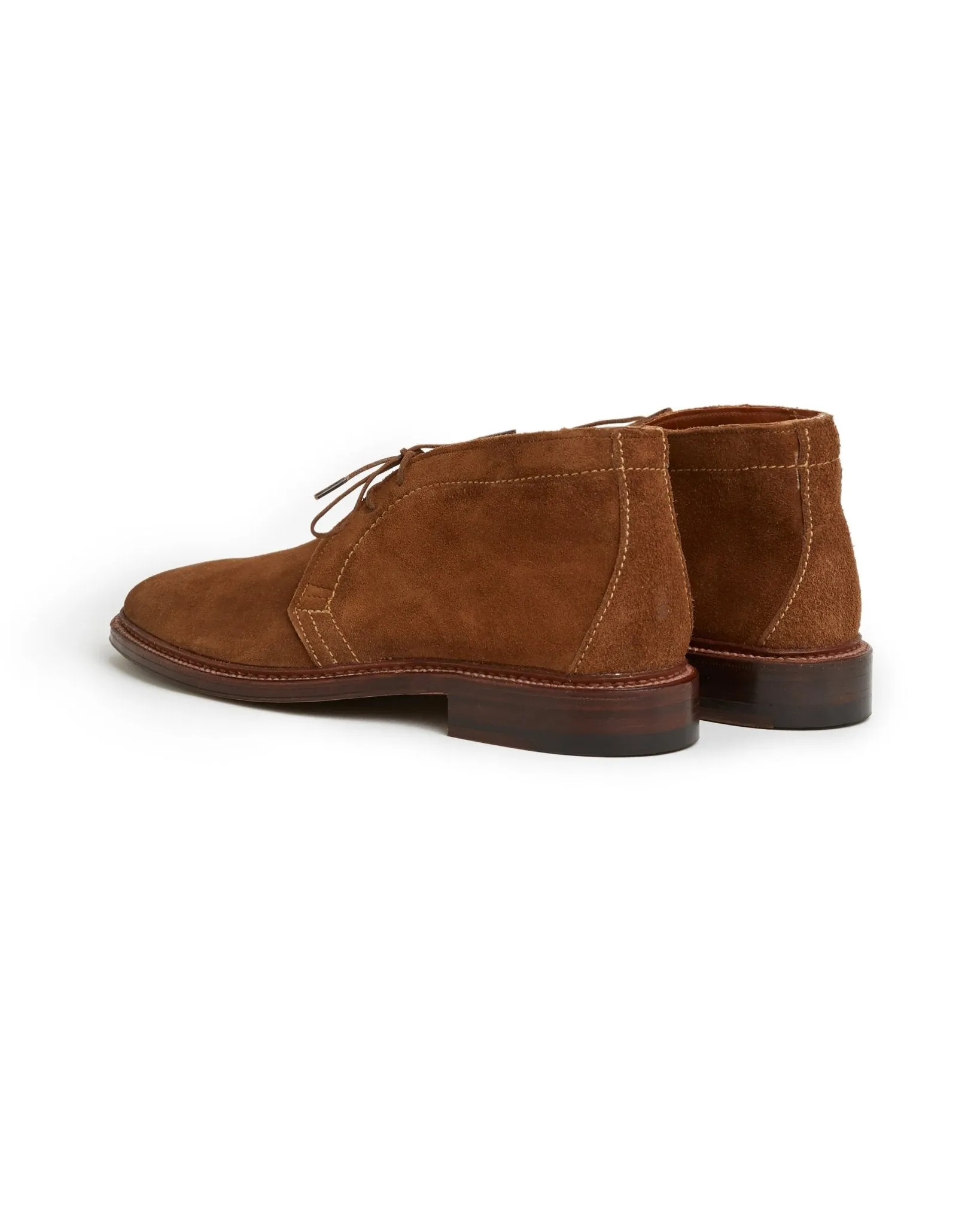 Alden Snuff 1493 Unlined Suede Chukka Boot.