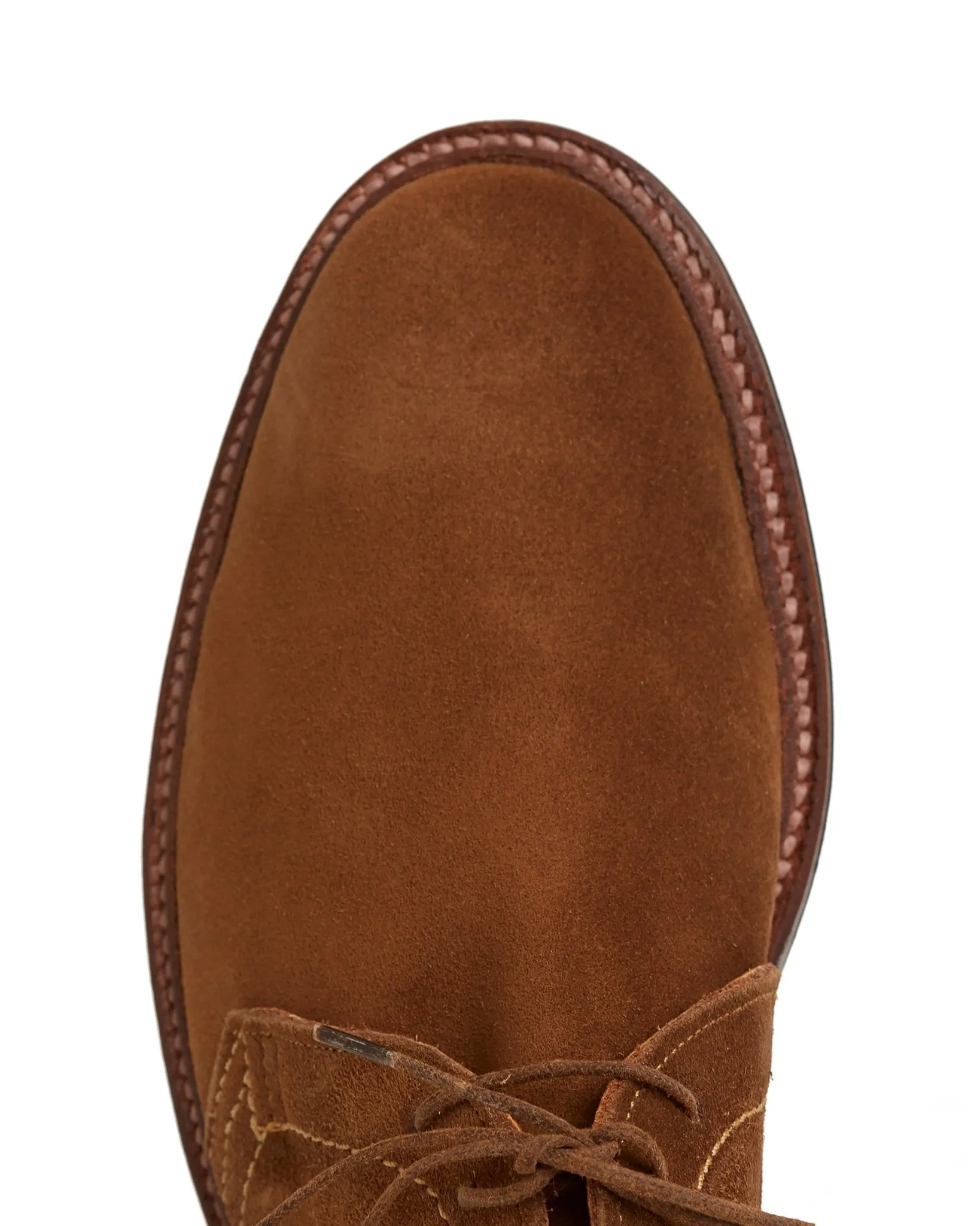 Alden Snuff 1493 Unlined Suede Chukka Boot.