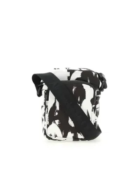 Alexander McQueen Allover McQueen Graffiti Printed Mini Messenger Bag