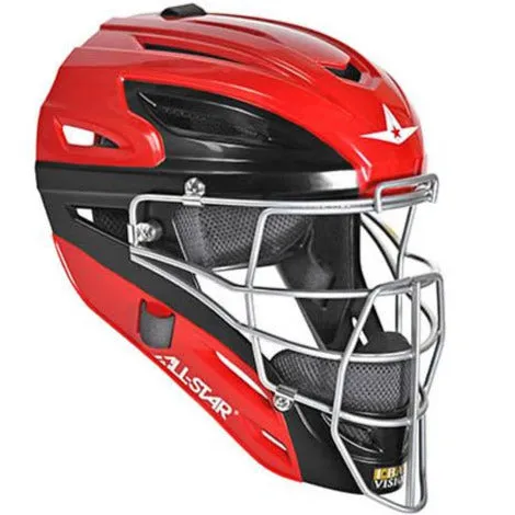 All Star System7 Axis Hockey Style Catcher's Helmet: MVP2500 / MVP2510