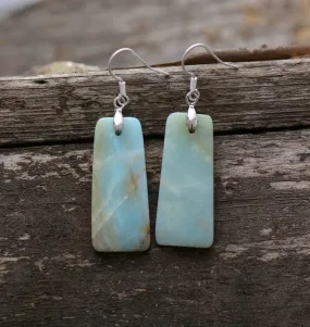 Amazonite Stone Earrings