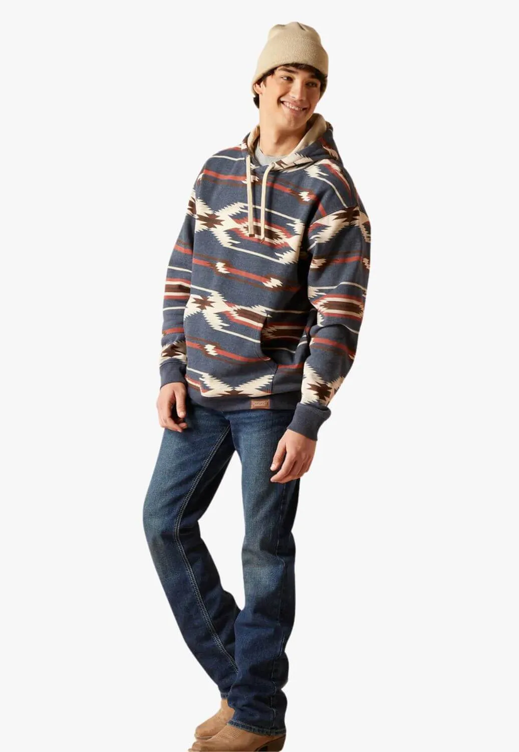 Ariat Mens Printed Chimayo Hoodie