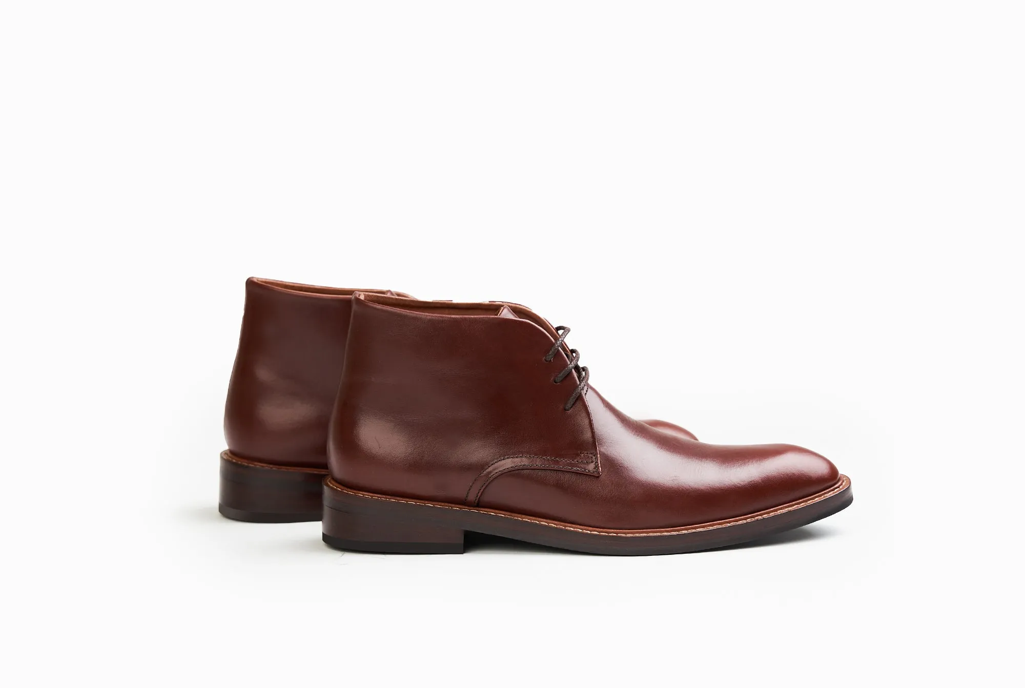 Armas Chukka Boot in Chestnut Brown