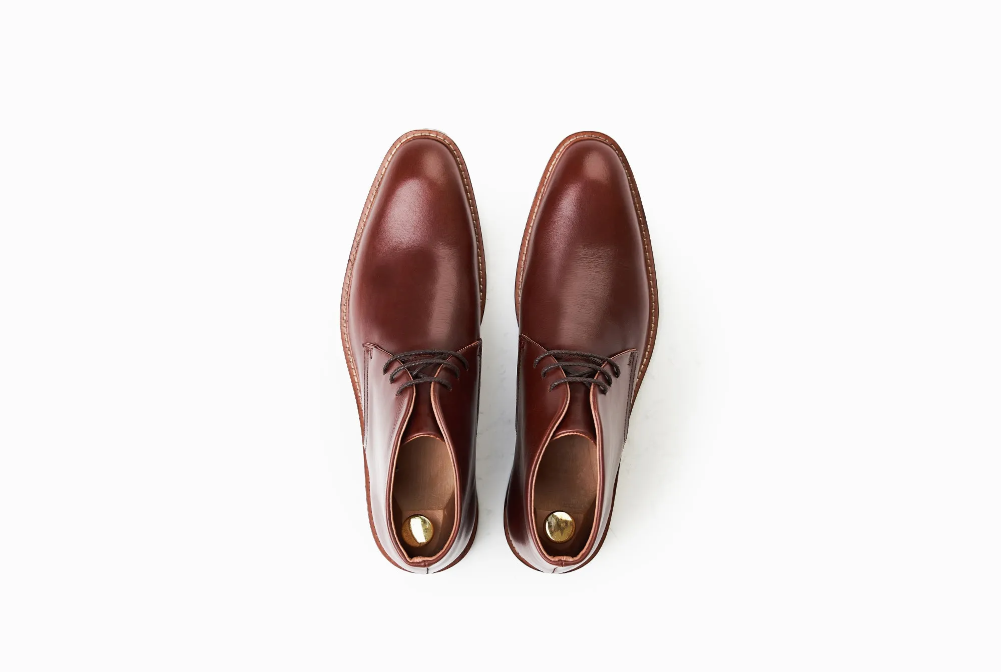 Armas Chukka Boot in Chestnut Brown