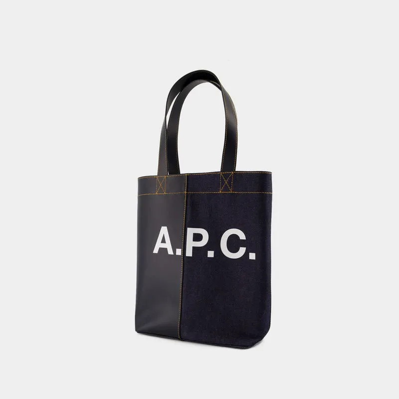 Axel Tote Bag - A.P.C. - Cotton - Navy