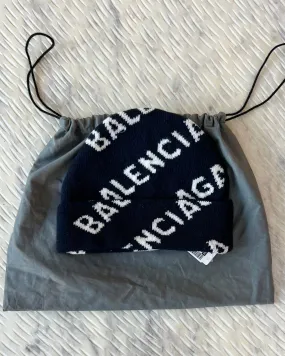 Balenciaga Logo Beanie