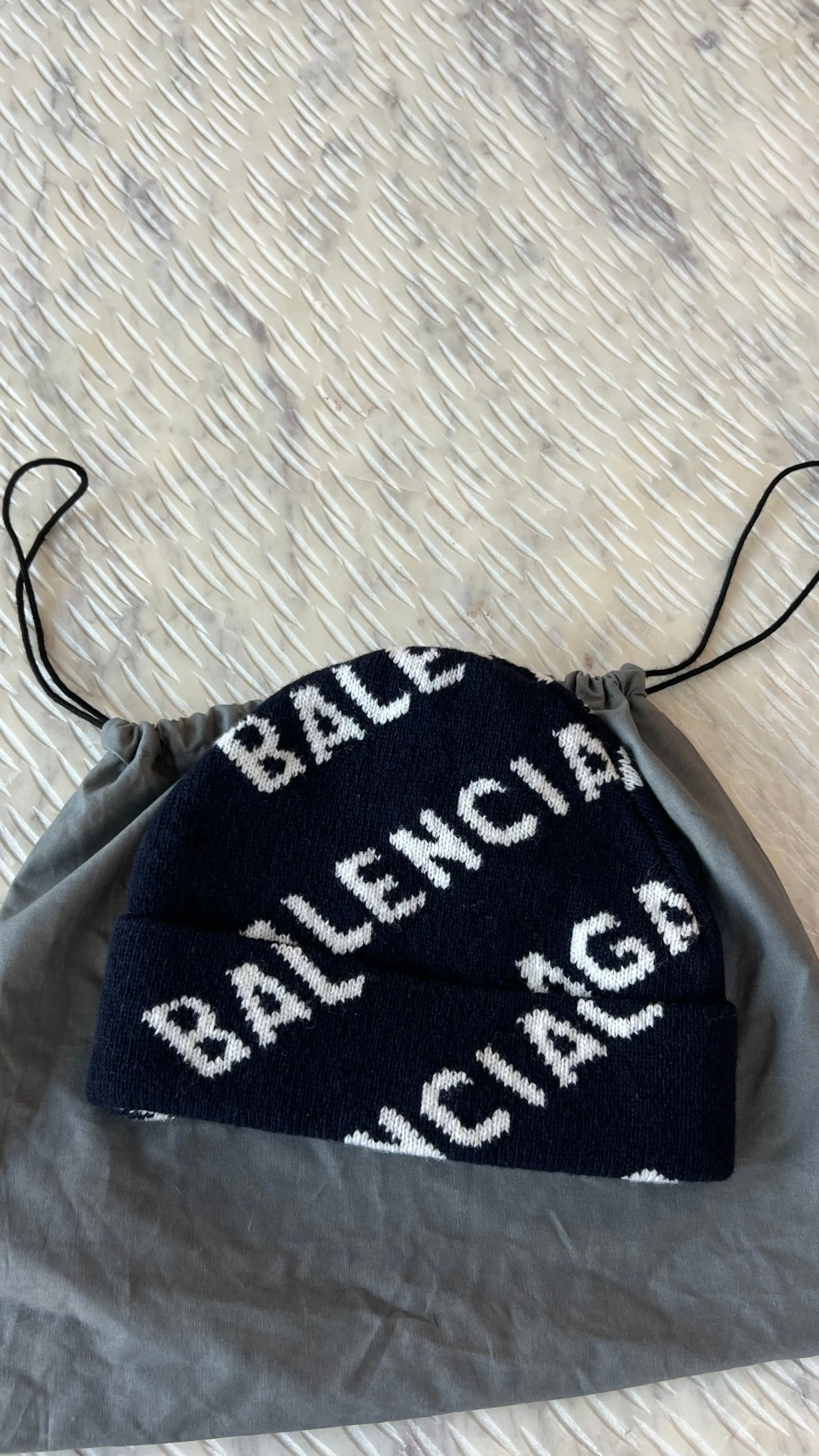 Balenciaga Logo Beanie