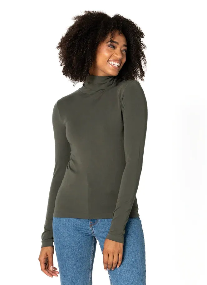 Bamboo Turtleneck Shirt