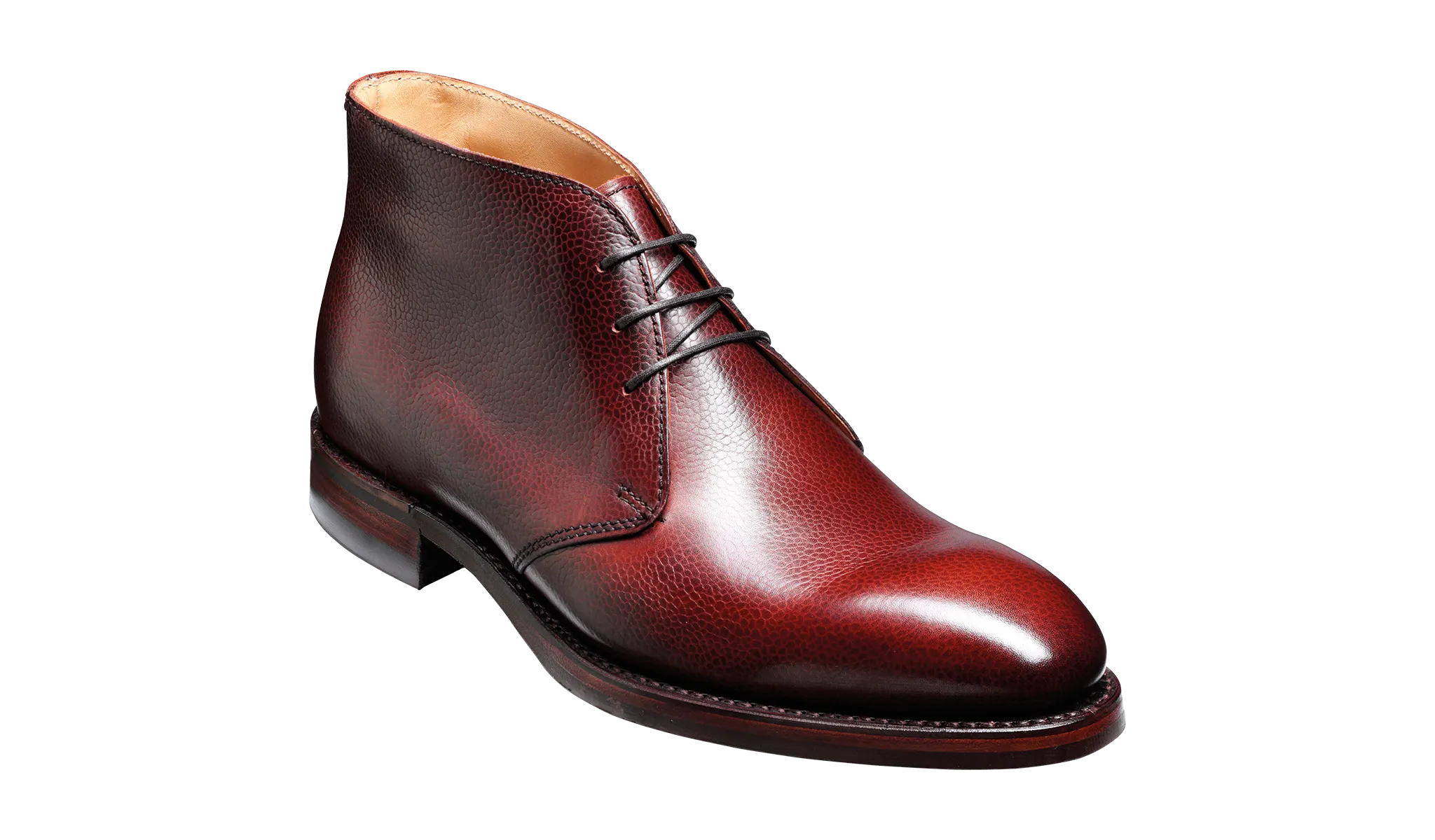 Barker Orkney Chukka boot - Cherry Grain