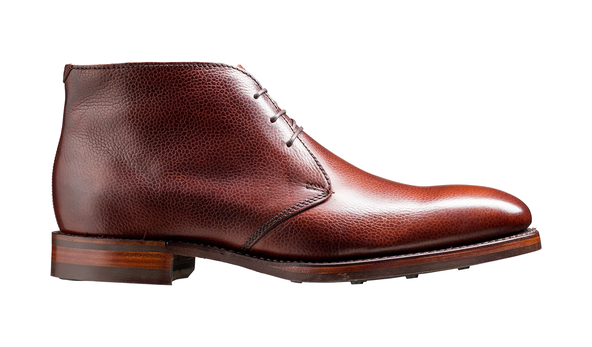 Barker Orkney Chukka boot - Cherry Grain