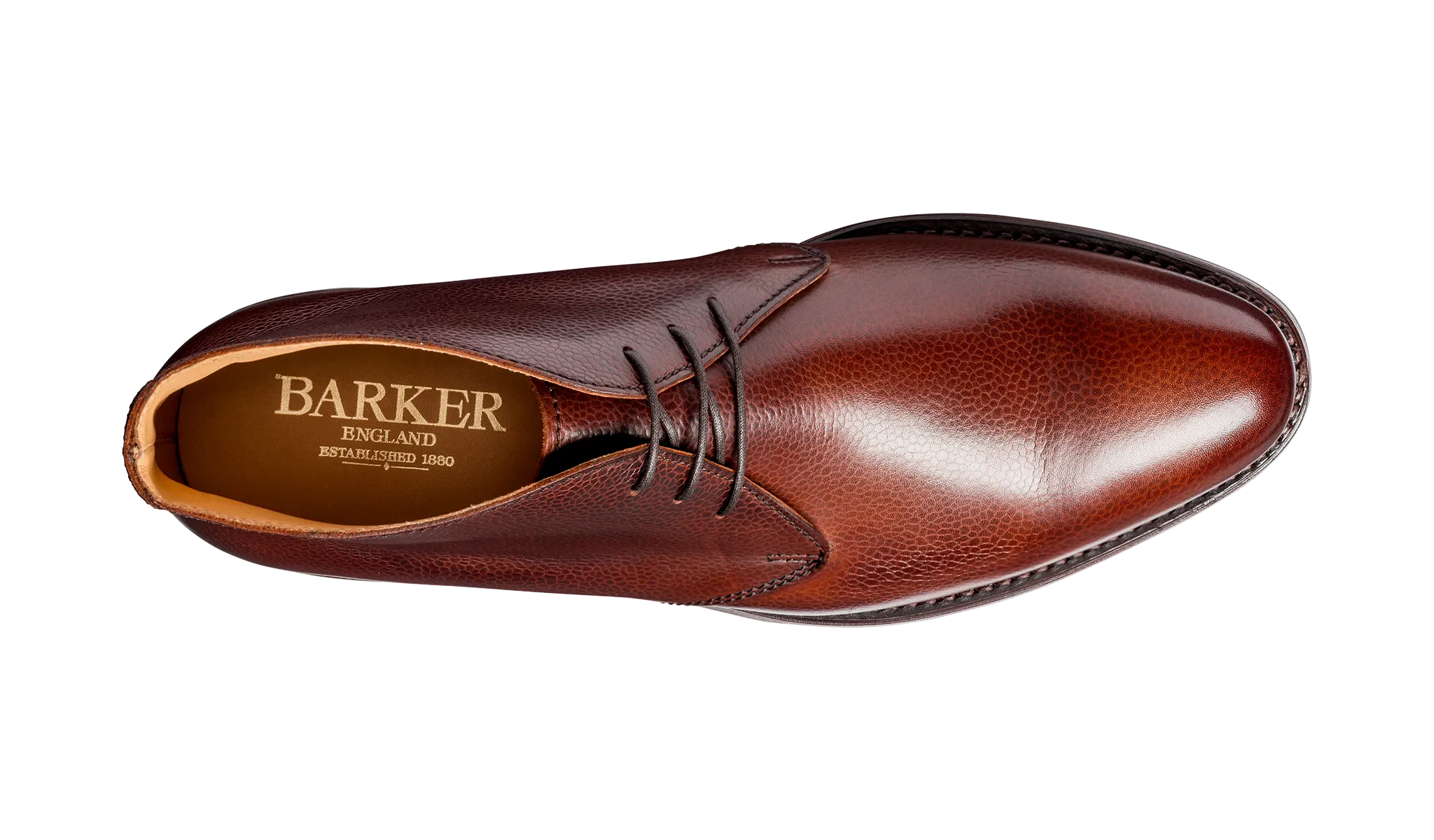 Barker Orkney Chukka boot - Cherry Grain