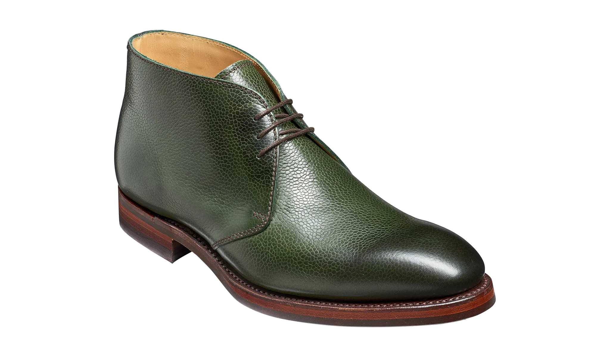 Barker Orkney Chukka boot - Olive Grain