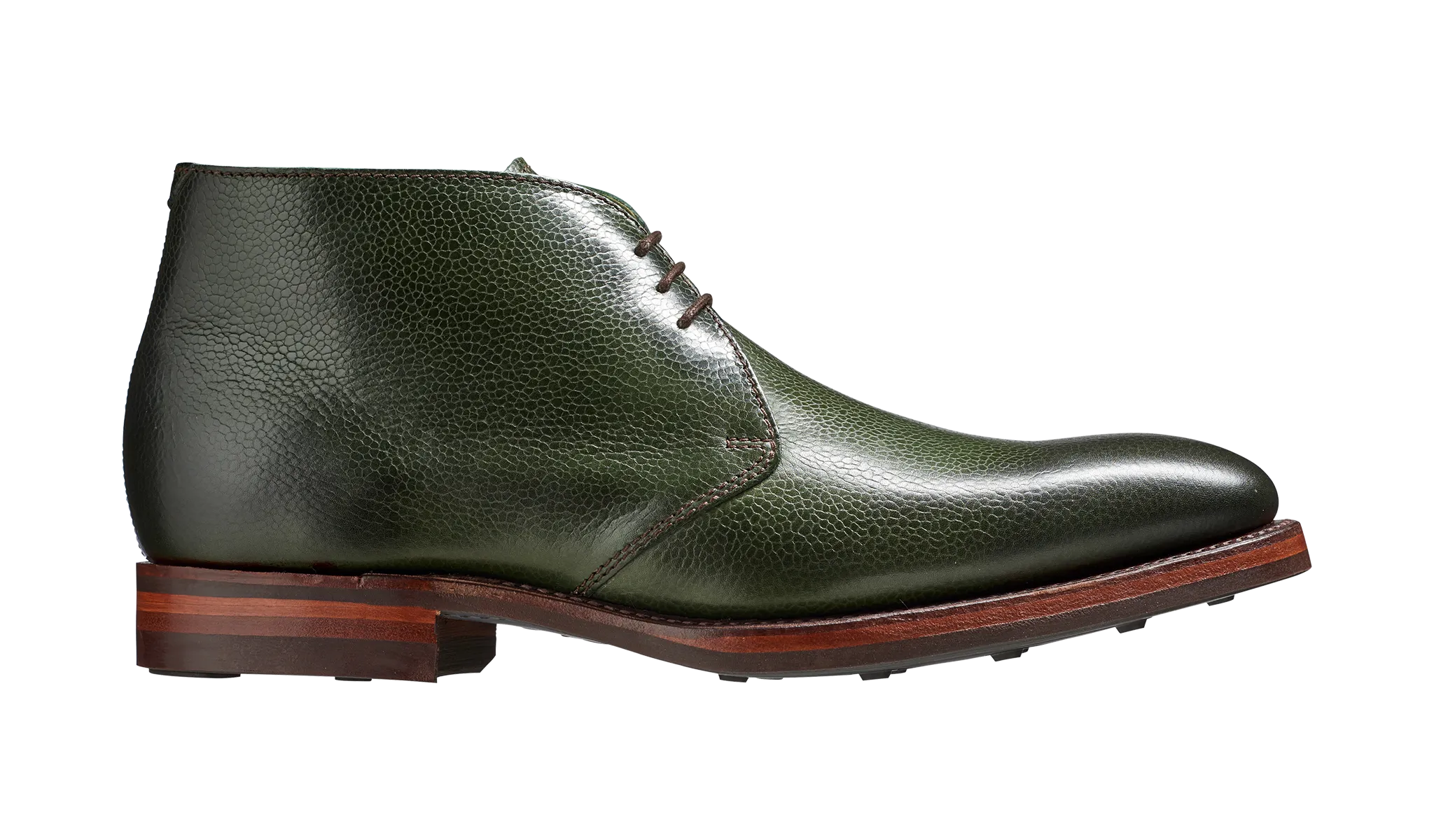 Barker Orkney Chukka boot - Olive Grain