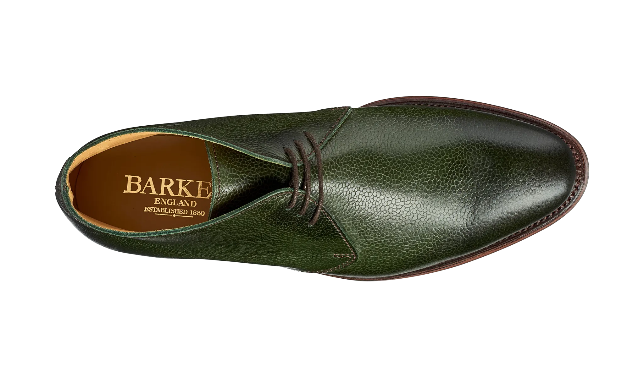 Barker Orkney Chukka boot - Olive Grain