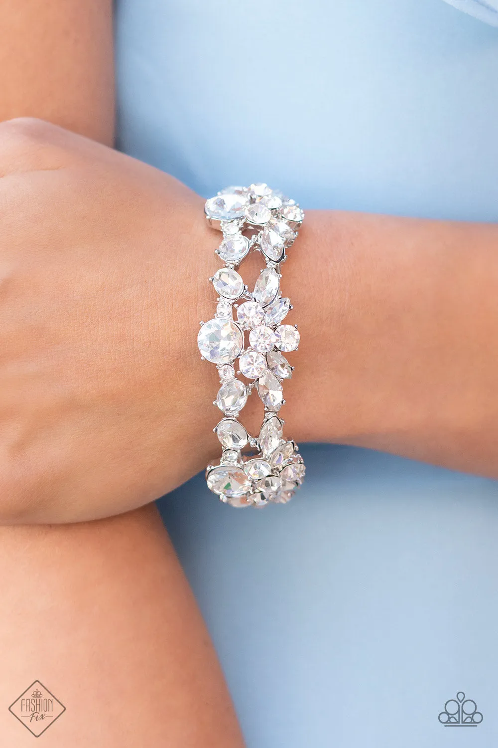 Beloved Bling - White Bracelet: Buy Now!