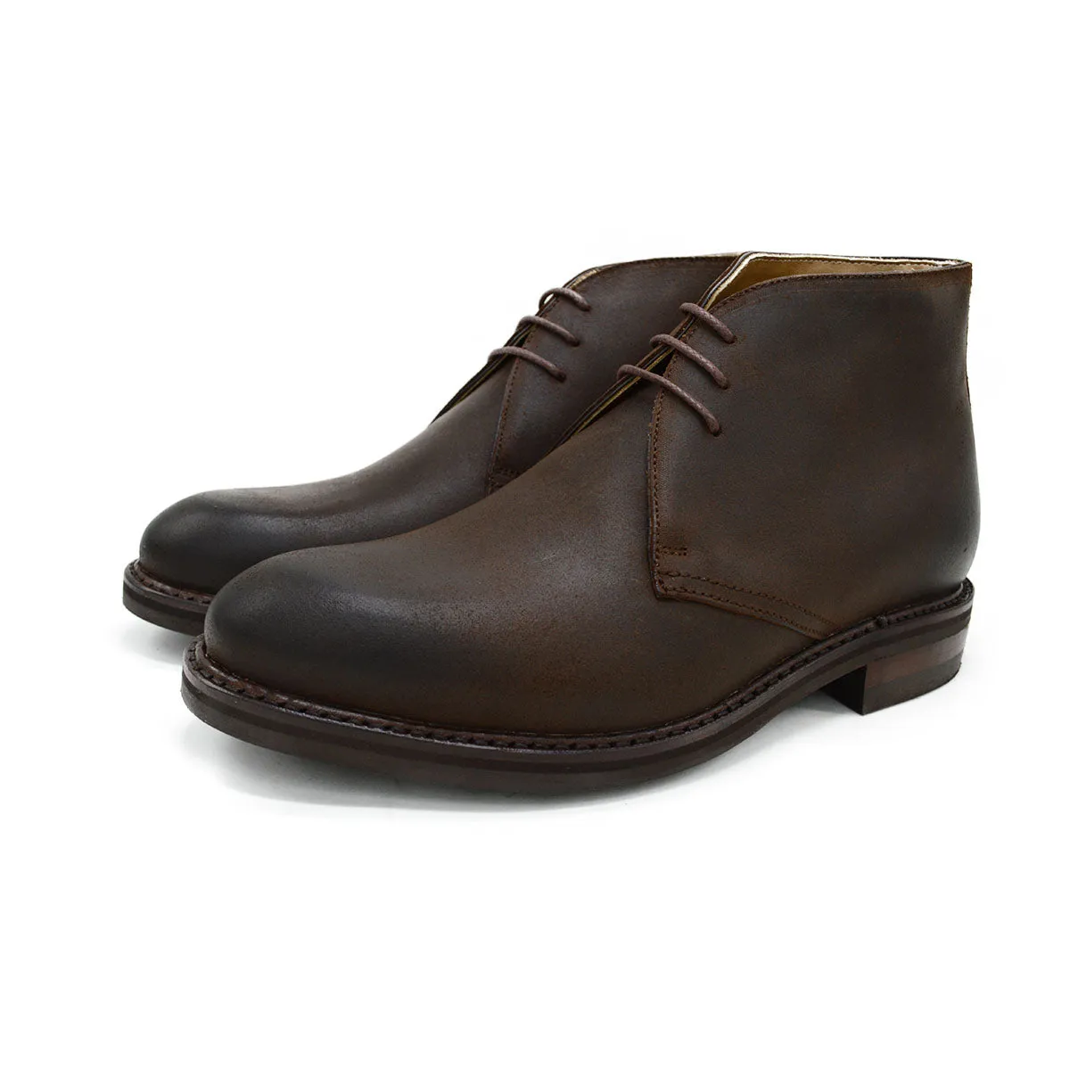 Berwick 1707 Chukka Boot - Waxy Commander Snuff