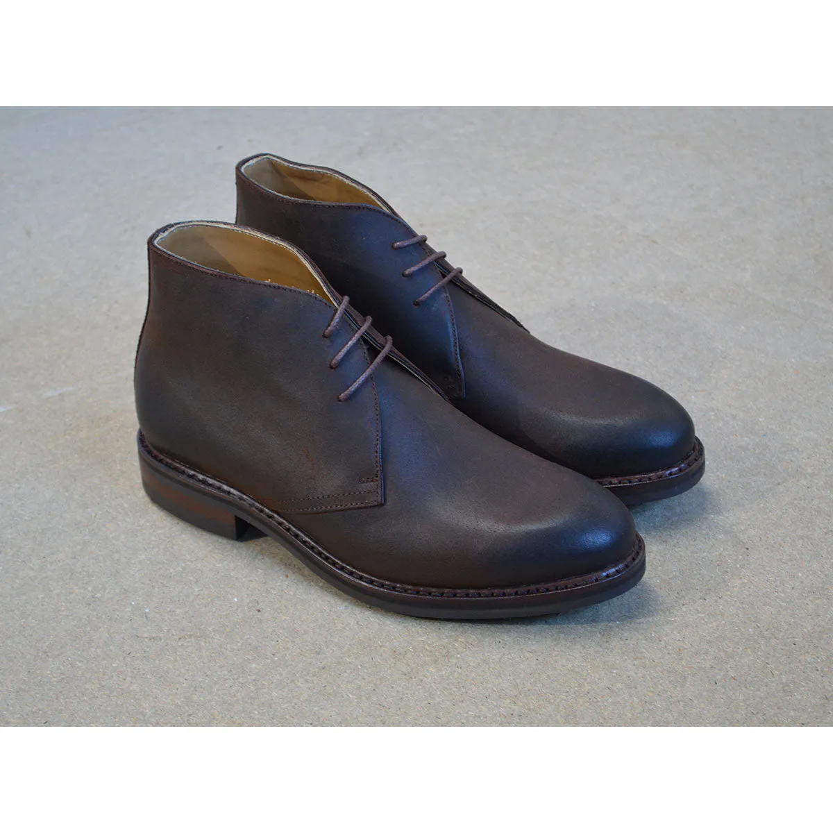 Berwick 1707 Chukka Boot - Waxy Commander Snuff