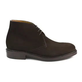 Berwick 1707 Dark Brown Suede Chukka Boot (320)