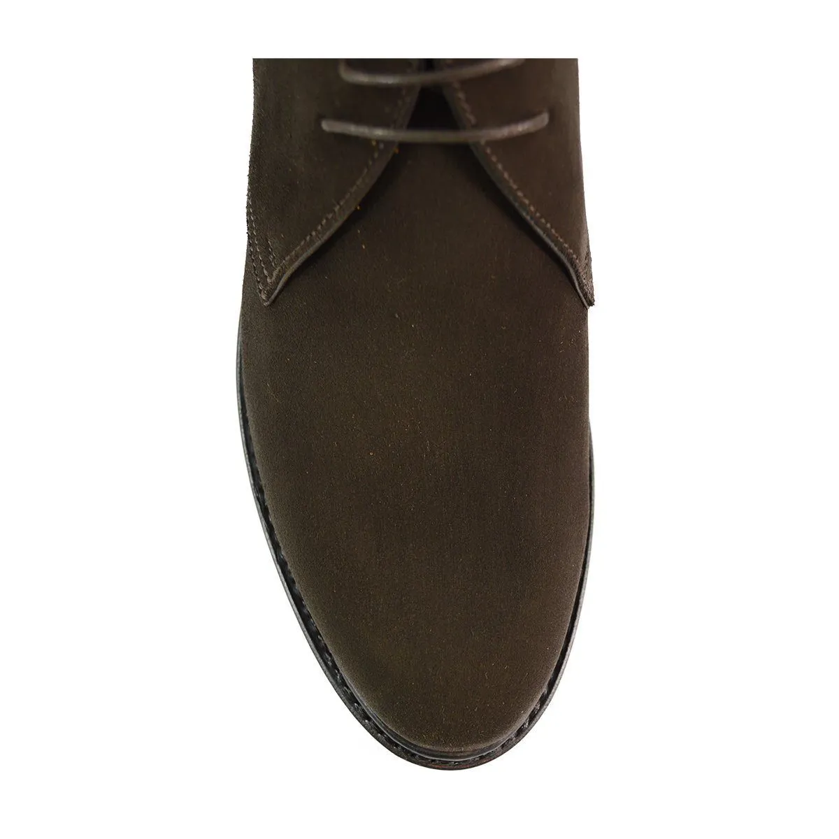 Berwick 1707 Dark Brown Suede Chukka Boot (320)