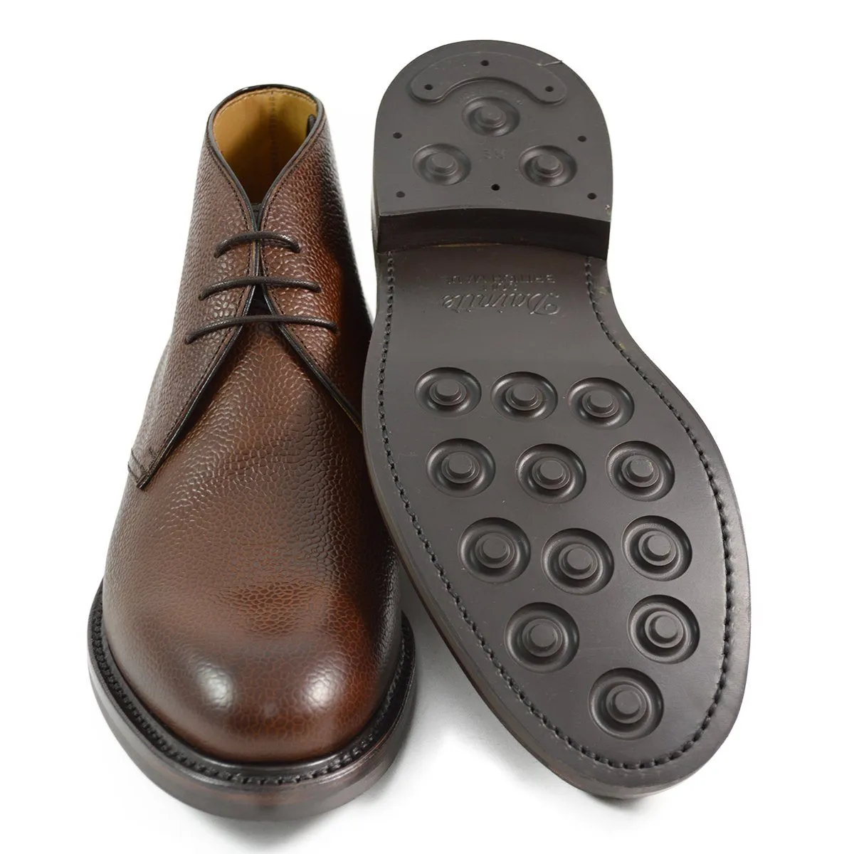 Berwick Chukka Boot - Dark Brown Grain | Shop Now at 320