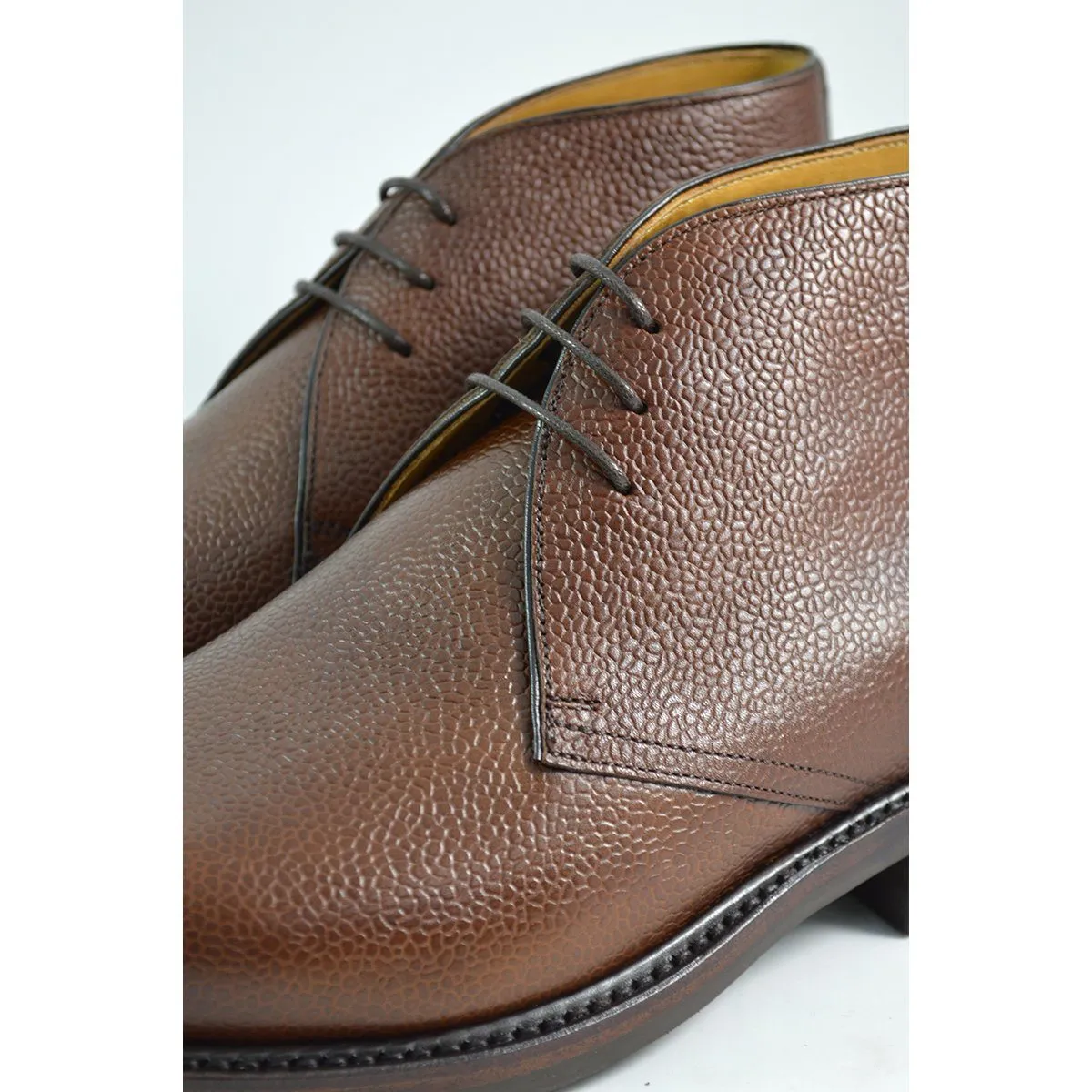 Berwick Chukka Boot - Dark Brown Grain | Shop Now at 320