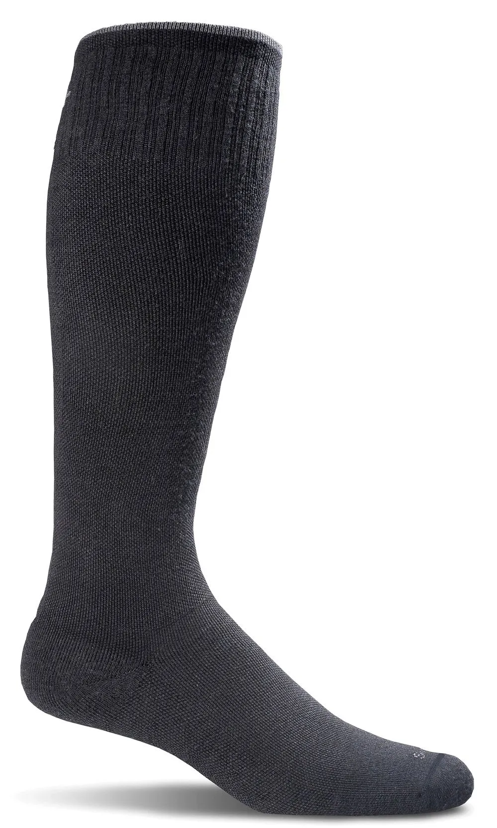 Black Compression Socks for Men - Graduated Compression, Sizing Guide.