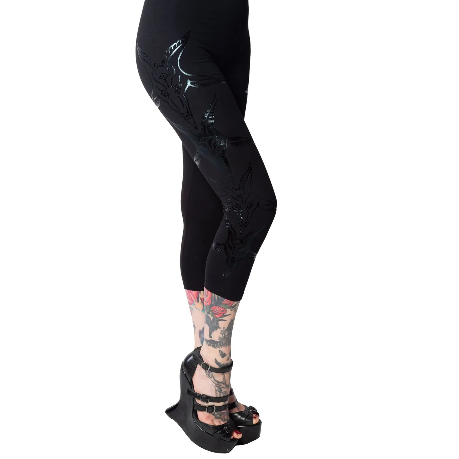 Black Foil Capris – Goathead: Find the Best Deals