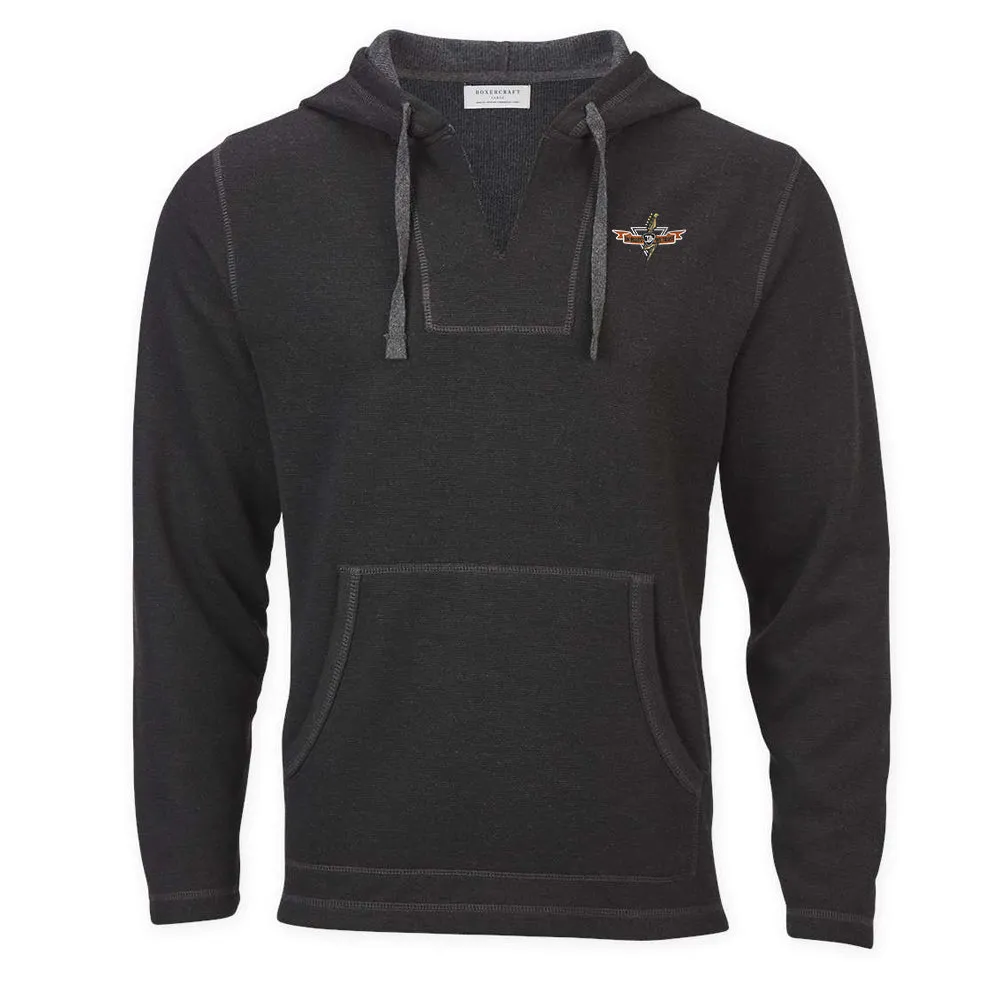 Blues Thunderbolt Baja Pullover Hoodie (Unisex)