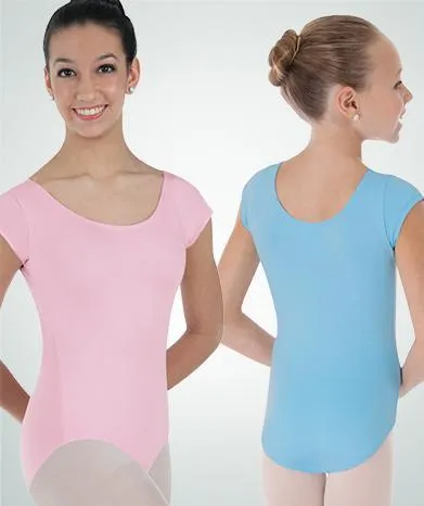 Bodywrappers Girls Short Sleeve Leotard BWC120