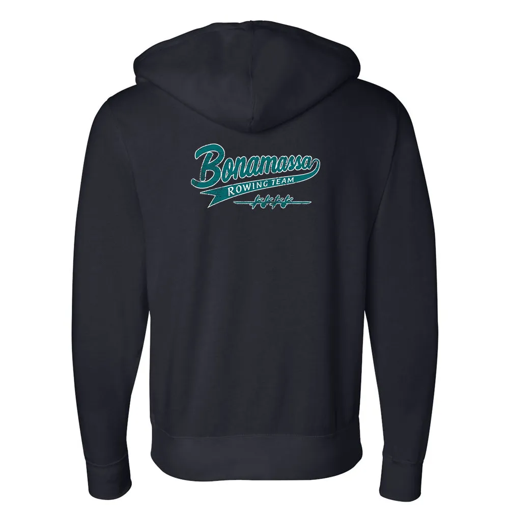 Bonamassa Rowing Team Zip-Up Hoodie (Unisex)