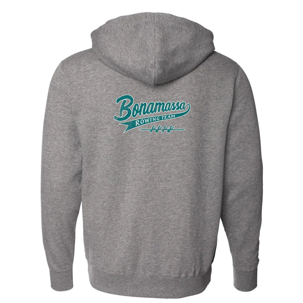 Bonamassa Rowing Team Zip-Up Hoodie (Unisex)