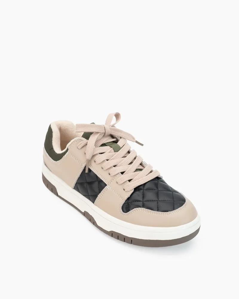 Breathable Platform Sneakers - Lace-Up and Comfortable