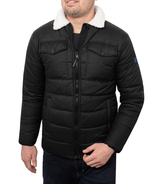 Bryce Black Puffer Jacket Men's