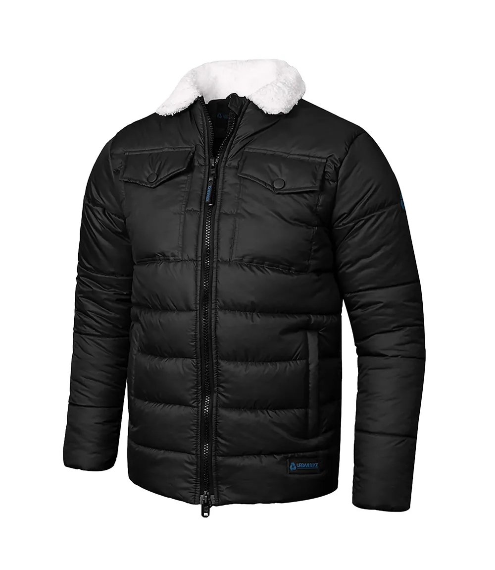 Bryce Black Puffer Jacket Men's