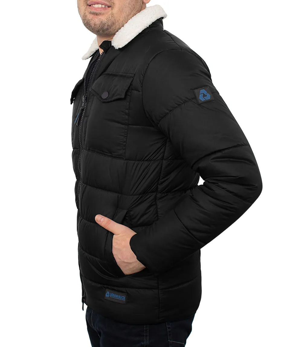 Bryce Black Puffer Jacket Men's