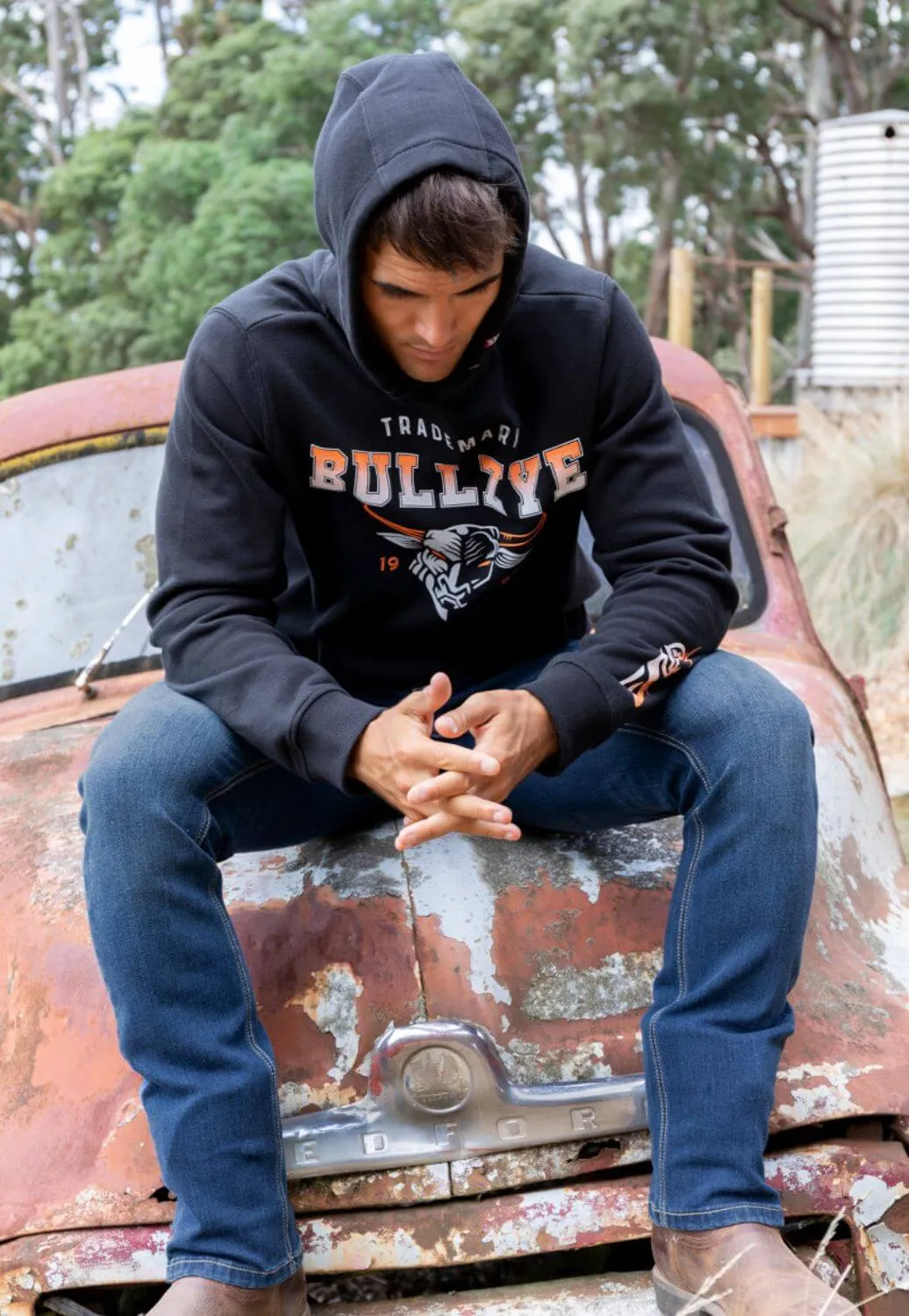 Bullzye Mens Trade Hoodie