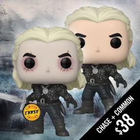 Buy Funko Pop! The Witcher: Geralt (Chase + Common) - Pre-Order Now!