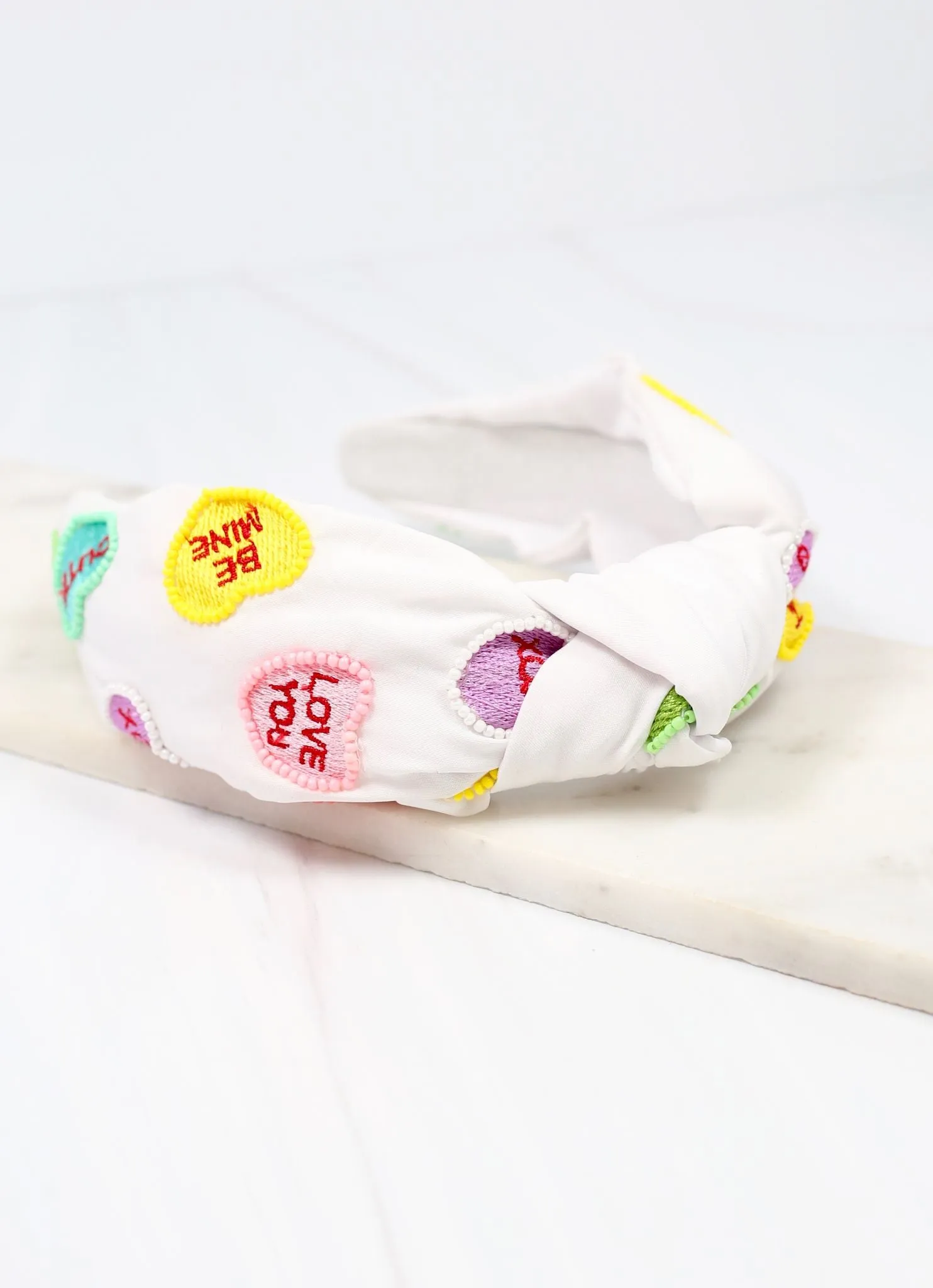 Candy Crush White Headband