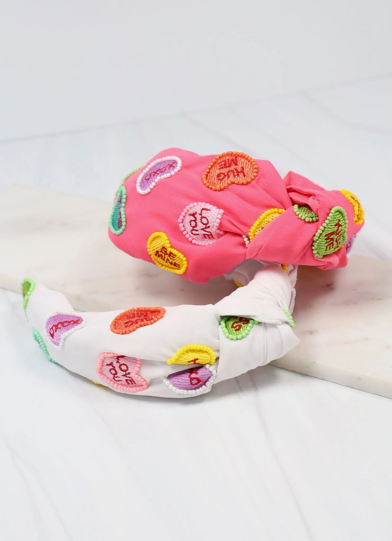 Candy Crush White Headband