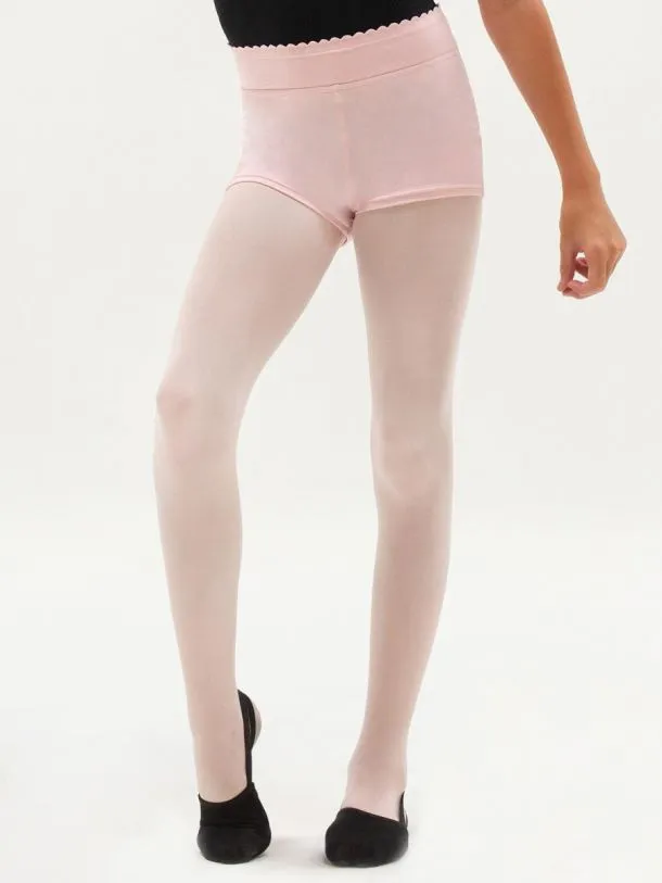 Capezio Child Divine Dancer Scalloped Waistband Short - 11436C - 10-12 (Large) / Pink