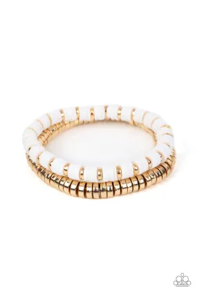 Catalina Marina - White Bracelet | Shop now for trendy white bracelets. Perfect for any occasion. Limited stock available.