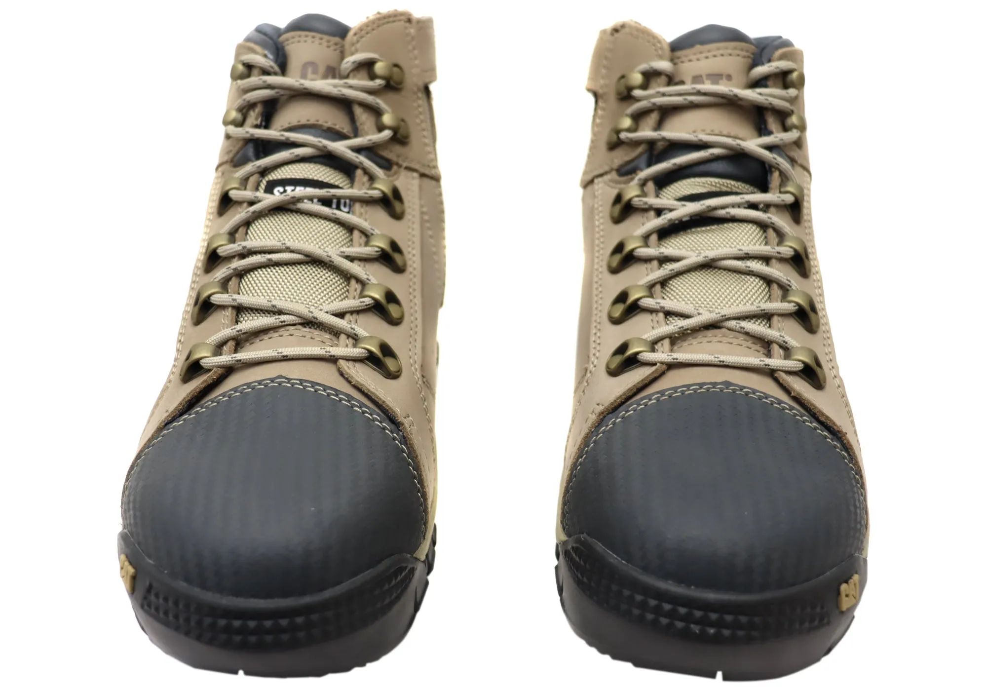 Caterpillar Convex ST Mid Mens Comfortable Steel Cap Work Boots