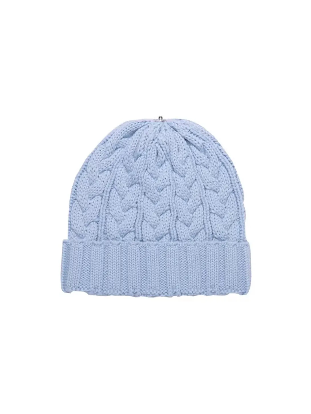 Charlie Cable Blue Tones Toque