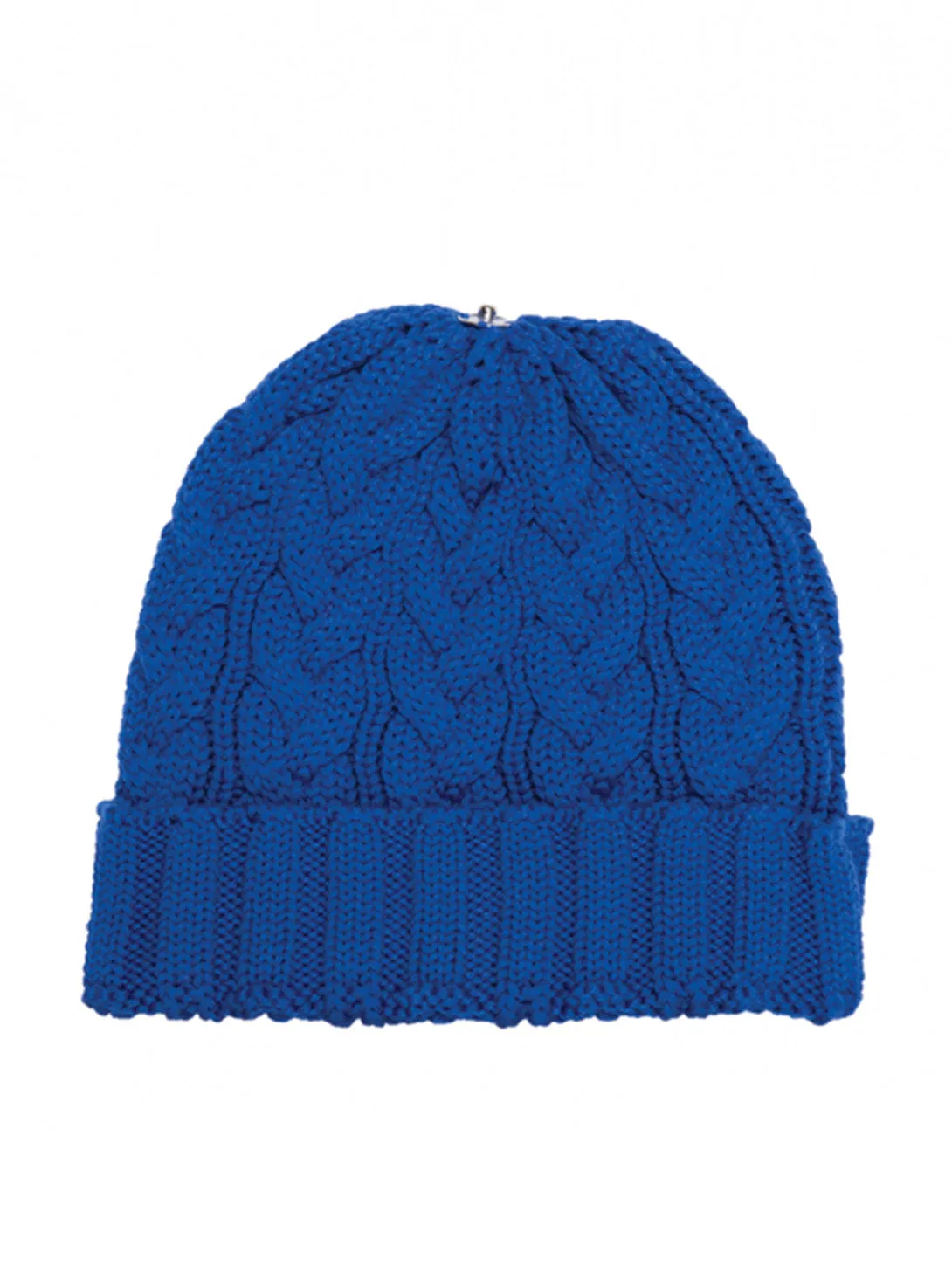 Charlie Cable Blue Tones Toque